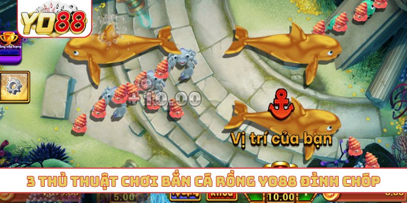 3 thủ thuật chơi bắn cá rồng YO88 đỉnh chóp