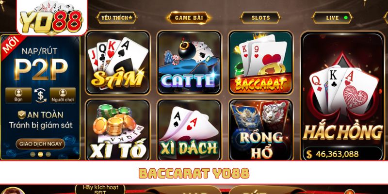 baccarat yo88