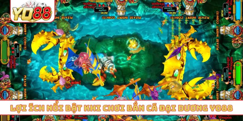 Lợi ích nổi bật khi chơi bắn cá đại dương YO88