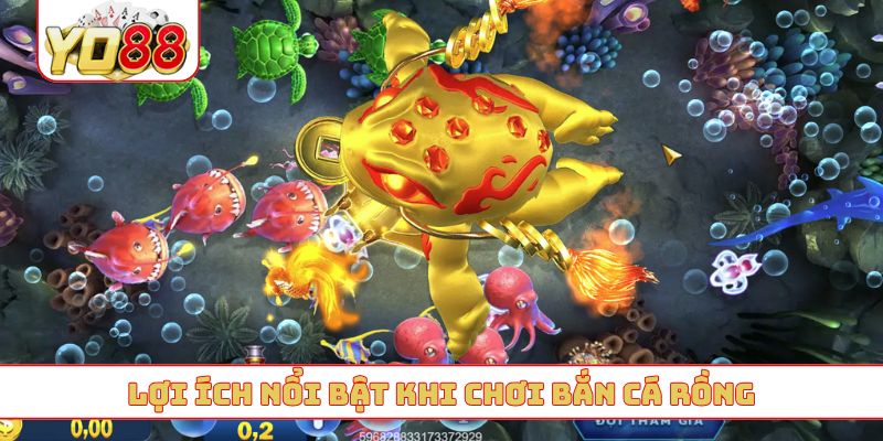 Lợi ích nổi bật khi chơi bắn cá rồng