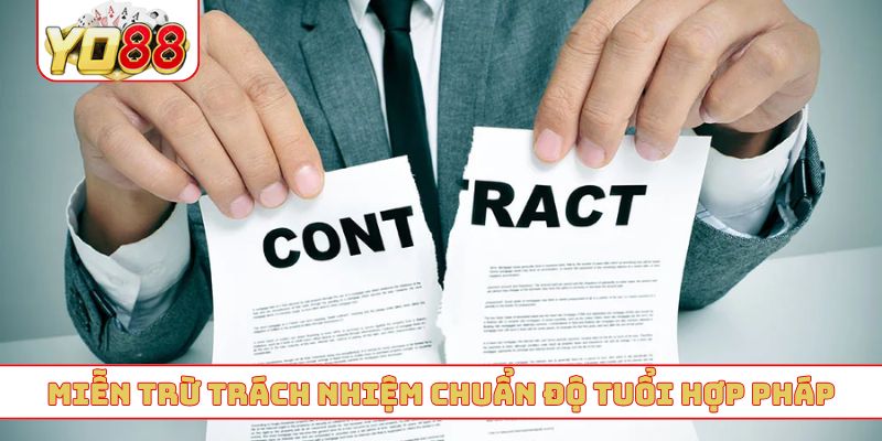 Miễn trừ trách nhiệm chuẩn độ tuổi hợp pháp